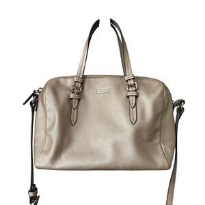 Coach Peyton Mini Metallic Crossbody Purse